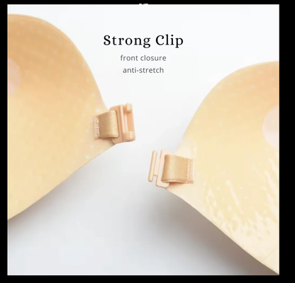 Backless-Strapless Adhesive Bra